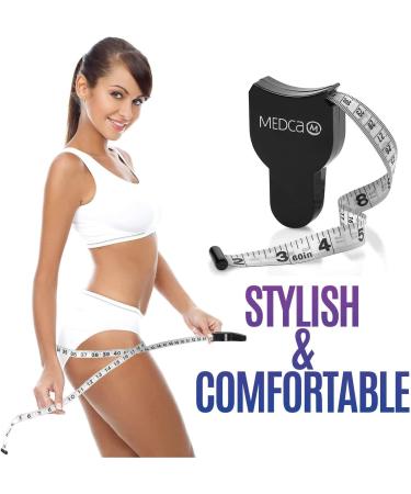 Body Tape Measure (4 Pack) - Body Fat Measuring Device for Fitness, Weight Monitors - Inches & cm Retractable Ruler - Buy Online on GoSupps.com