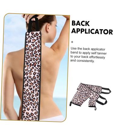 minkissy Leopard Pull Back Tanning Back Lotion Applicator Self Application of Lotion on Back Tanning Lotion Applicator for Back Self Tan Back Applicator Body Lotion Face Fiber - Buy Online on GoSupps.com