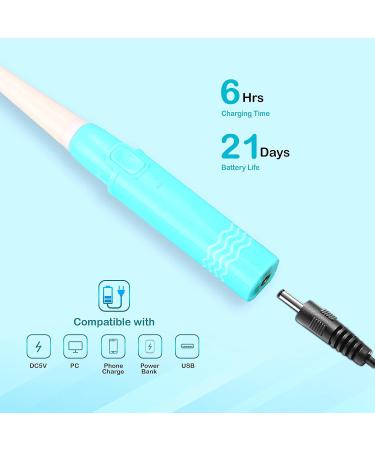 Dr. Ryan Kids Electric Sonic Toothbrush - Rechargeable Soft Bristles Smart Timer & Tongue Cleaner for Children - Buy Online on GoSupps.com