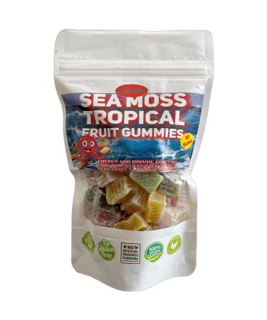 Sea moss Gummies Tropical Fruit small