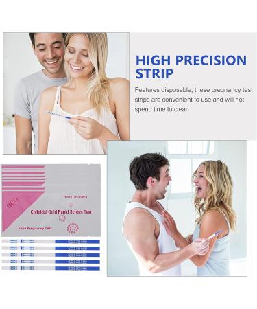 Pregnancy Test Strips - Early Detection Home Testing Kit for Women - Assorted Colors - 25 Boxes - Buy Online on GoSupps.com