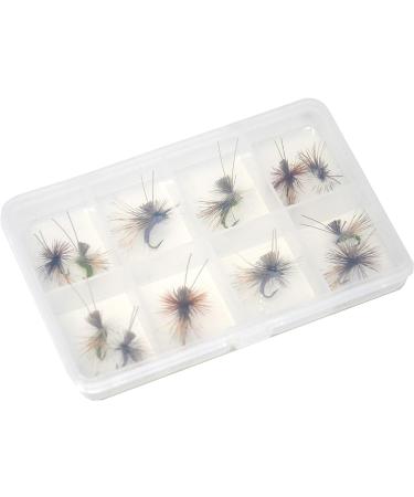 Trout Fly Fishing Flies Assortment - Outdoor Planet 12 AC Caddis Mayfly Nymph Dragonflies Stonefly Hopper Dry Flies - Buy Online on GoSupps.com