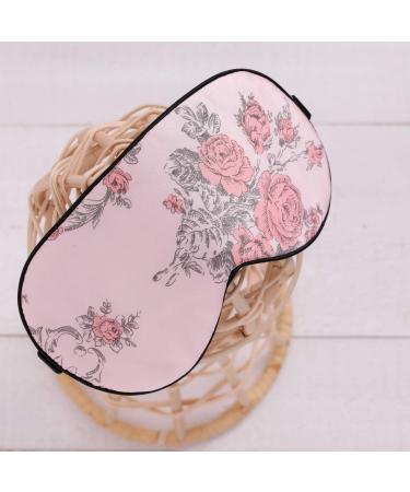 Buy Maxfeel 100% Pure Silk Eye Mask - Floral Sleep Eye Cover for Ultimate Comfort | International Shipping Available - Buy Online on GoSupps.com