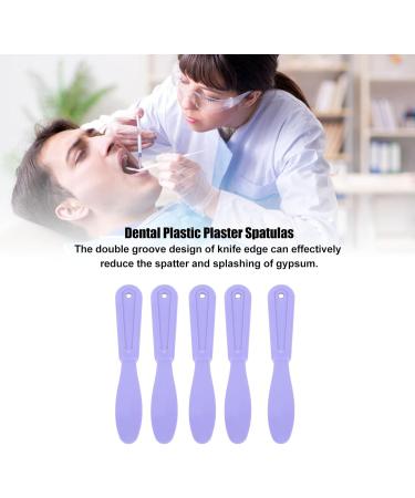 Verdant Touch Toothbrush Spatula Set - 5 Pack Mixing Knife for Alginate Impressions - Purple | International Shipping - Buy Online on GoSupps.com