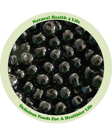 Natural Health 4 Life Fruit Candied Amarena Amareno Sweet Tart Wild Cherries 500 g with Syrup in Recyclable Tub (1 Tub) 500g - Buy Online on GoSupps.com