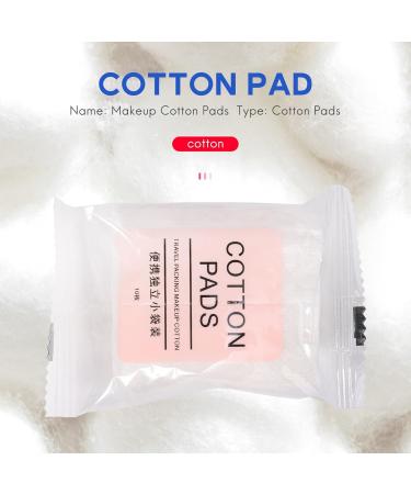 Lizusidtsy 100Pcs Cotton Wipes Organic Travel Packing Cotton Pad Tissue Napkin - Buy Online on GoSupps.com