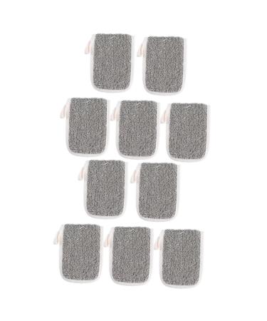 Healeved 10 Pcs Flip Soap Foam Net Bathing Soap Bag Soap Foaming Pouches Exfoliator Sponge Bags Cotton Linen