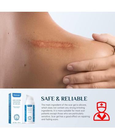Mebak Silicone Scar Gel - Scar Therapy for Old and New Scars - 30g - Buy Online on GoSupps.com