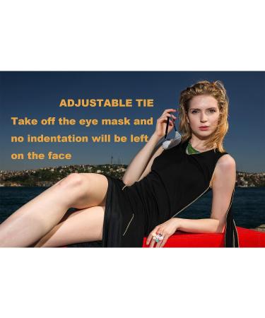 Unisex Sleep Mask for Home & Travel | Blackout Eye Cover for Side Sleepers | Light Blocking with Nose Wing | Sexy Night Blindfold - Buy Online on GoSupps.com