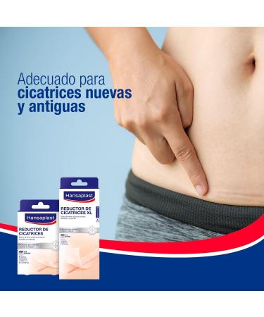 Hansaplast Scar Reduction Plasters - Clear & Discrete Patches for Recent & Old Scars - 1 Pack (21 Patches) - Buy Online on GoSupps.com