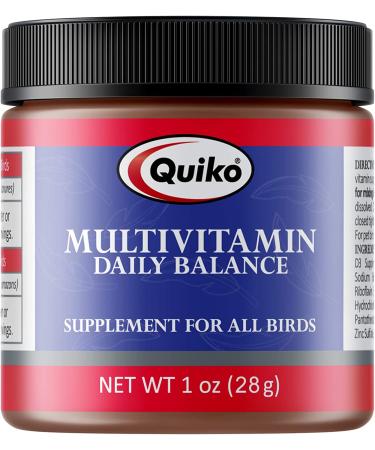 Quiko Multivitamin Daily Balance Bird Supplement 30g - Essential Avian Nutrition - Buy Online on GoSupps.com