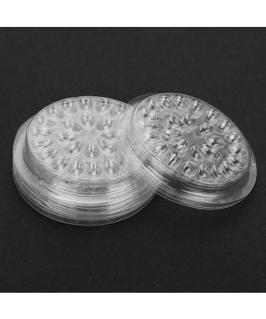 Buy Eyelash Glue Holders - 50 Disposable Transparent Pads for Eyelash Extensions | International Shipping Available - Buy Online on GoSupps.com