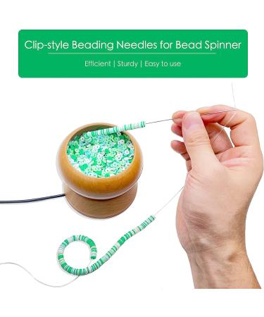 Xmada 4 PCS Clip-Style Beading Needles - 6.7 0.7mm Diameter for Bead Spinner|Jewelry Making - Buy Online on GoSupps.com