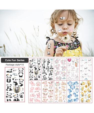 Jungle Animal, Insects, Sea Creatures Temporary Tattoos for Kids - 440pcs | Waterproof, Mixed Styles for Boys and Girls Group Activities - Buy Online on GoSupps.com