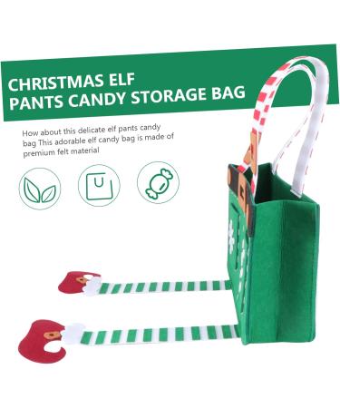LALAFINA 1 Pc Christmas Fine Bag Snack Bags Christmas Biscuit Bag Candy Bag Chocolate Bag Winter Child - Buy Online on GoSupps.com