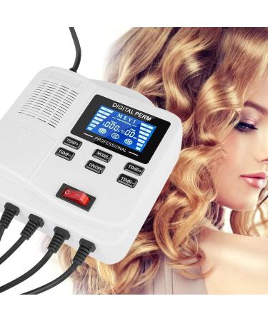 PTC Heating Exquisite LCD Safe Hair Perm Machine Digital Hair Perm Machine for Hair Salon Hairdresser(European regulations) - Buy Online on GoSupps.com