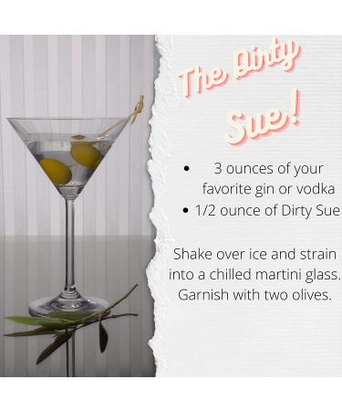 Dirty Sue Martini Mix 375 mL Two Pack - Premium Olive Brine for Perfect Martinis - Buy Online on GoSupps.com