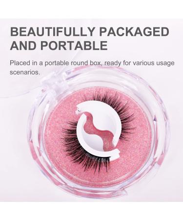 4PCs Self-Adhesive Reusable Eyelashes for Natural, Long Style - Easy Stick-On Lashes - Buy Online on GoSupps.com