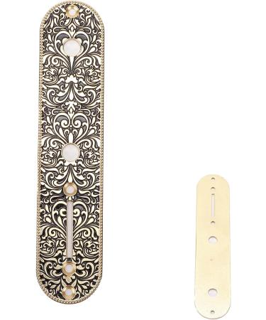 Guitar Control Plate Carved Guitar Control Plate Replacement Original for TL TELE(gold) - Buy Online on GoSupps.com