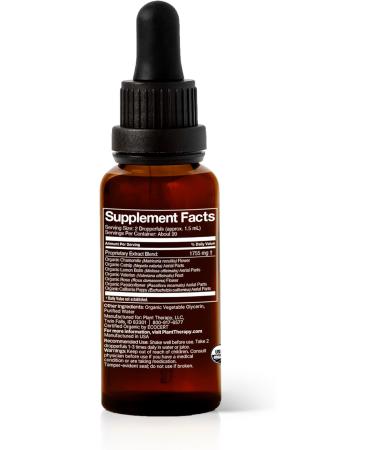 Plant Therapy Organic Sleep Better Tincture 30 mL (1 oz) Supports Relaxation & Sleep Helps Calm a Busy Mind with Chamomile Lemon Balm & Valerian Extracts - Buy Online on GoSupps.com