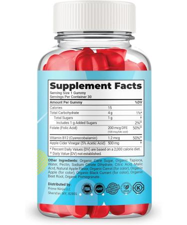 Tru Bio Keto ACV Gummies Maximum Strength Gummies Powerful Formula with ACV Vitamin B12 Pomegranate and Beet Root (3 Pack) - Buy Online on GoSupps.com