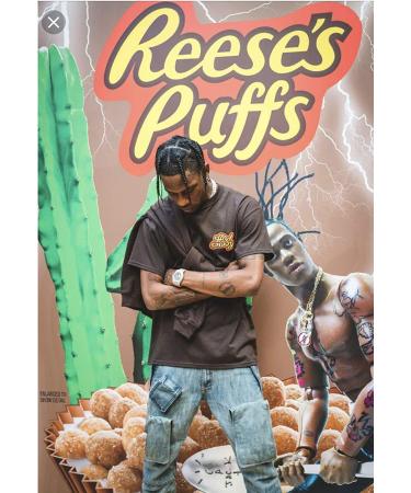Travis Scott's Reese's Puffs Cereal - Limited Edition Collaboration - Buy Online on GoSupps.com