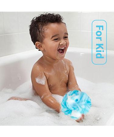 Buy SAMEAT Loofah Sponge Soft Mesh Shower Puff - 3 Pack Exfoliator Pouf for Men & Women | Bath Accessories | International Shipping - Buy Online on GoSupps.com