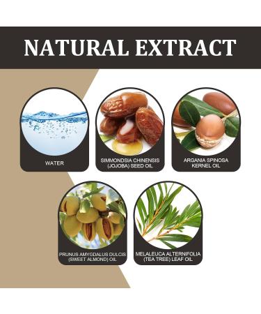 100% Natural Beard Oil for Men | Organic Argan & Jojoba | Moisturizing & Strengthening | Calming Formula - Buy Online on GoSupps.com