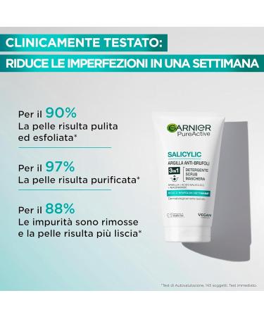  Garnier 6 x SKIN NATURALS Pure Anti-Blemish Face Gel 3 in 1 150 ml - Buy Online on GoSupps.com