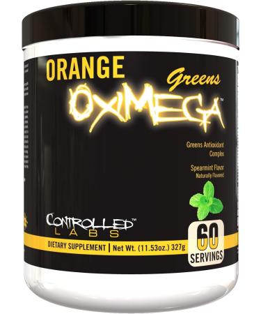 CONTROLLED LABS Bundle Includes 45 Servings of Orang Triad, Orange Oximega Greens Spearmint, and 120 Ct Orange Oximega Fish Oil Softgels - Buy Online on GoSupps.com