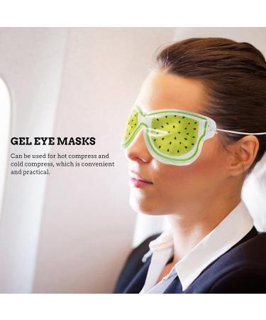 OUNONA 4 Piece Gel Eye Mask with Hot Cold Therapy for Stress Relief Reusable AntiFatigue Eye Patches Suitable for Home Office - Buy Online on GoSupps.com