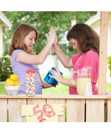 AIHeart Kids 10oz Sublimation Water Bottle - Stainless Steel Thermo Mug for School Travel - Dark Pink - Buy Online on GoSupps.com