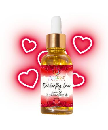 Yoni Oil massage oil & daily ritual moisture oil |Romatic Love Pagan Spell & Invocations Manifest & Attract Partner before success & beauty vegan organic natural (love) love & passion oil