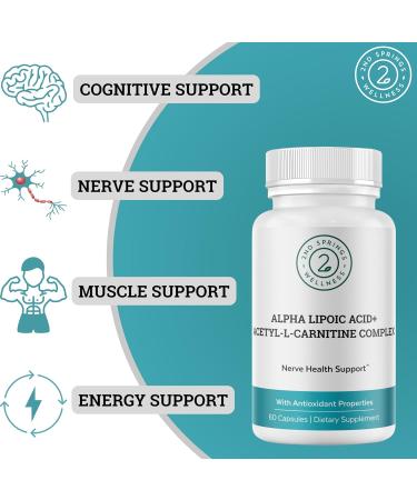 2nd Springs ALA & ALC Complex + Brain Support Complex Bundle | Energy Focus Memory Cognitive Performance Metabolism & Daily Wellness - Buy Online on GoSupps.com