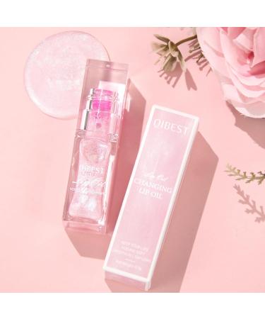 Magic Color Changing Lip Oil V2 - Hydrating Pink Glow Oil for Moisturizing & Plumping Dry Lips - Color Change Effect - Buy Online on GoSupps.com