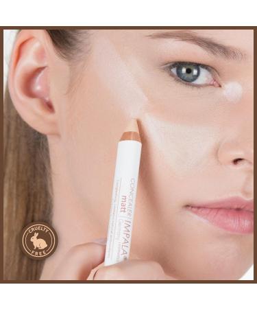 Impala Concealer Pen - Long-Lasting Face Makeup | Smooth & Creamy Texture | Covers Dark Circles | Color 21 Full Moon Light - Buy Online on GoSupps.com