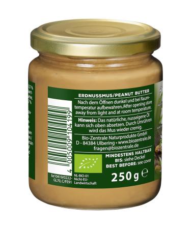 Biozentral Peanut Muscle Crunchy - Vegan Gluten-Free Protein | 3x250g Natural Peanut Butter | No Palm Oil Perfect for Smoothies & Spreads - Buy Online on GoSupps.com