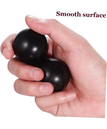 Buy Tovinanna 2-Piece Wooden Massage Balls - Handheld Chinese Stress Relief Handballs - Buy Online on GoSupps.com