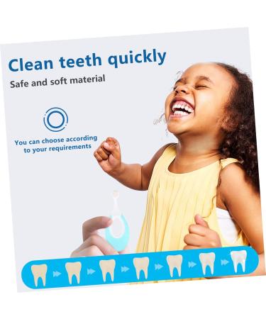 Sewoart 2-Pack Soft Children's Toothbrush - Ultra-Soft Bristle Micro Hand Brushes for Toddlers - Safe Dental Care Tools - Buy Online on GoSupps.com