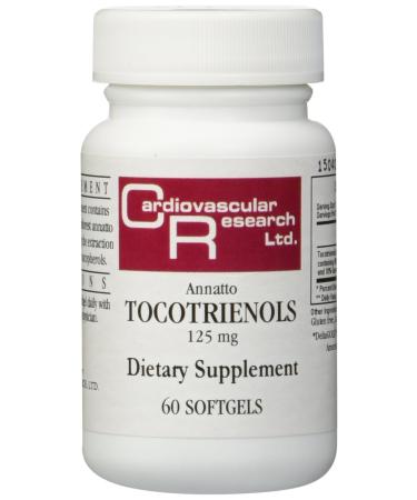 Ecological Formulas - Annatto Tocotrienols 125 mg 60 gels Health and Beauty