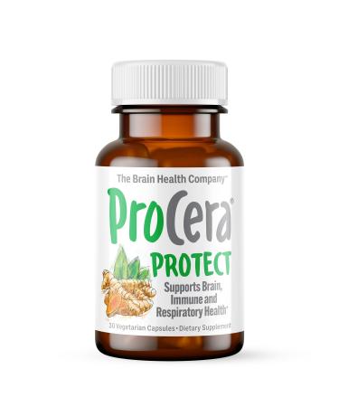 Procera Protect - Detoxify & Protect - Neutralizes Neurotoxic Buildup - Neural Protection - Patented Clinically Researched Ingredients - Immune & Respiratory Support - Safe & Reliable - 30 Count 30 Count (Pack of 1)