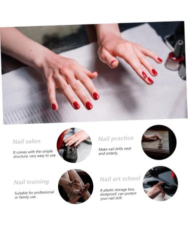 Ipetboom 1pc 13 Storage Rack Plastic Tweezers Hole Nail 10.3x9.7cm As Shown - Buy Online on GoSupps.com