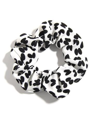 Buy Classic Hair Ties for Women - Black & White Elastic Ponytail Holders 12-Piece Set Dotted & Striped Accessories - Buy Online on GoSupps.com