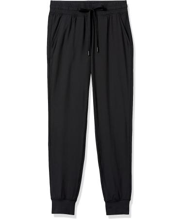 Amazon Essentials Women's Brushed Tech Stretch Jogger Pant - Small Black (Plus Size Available) - Buy Online on GoSupps.com