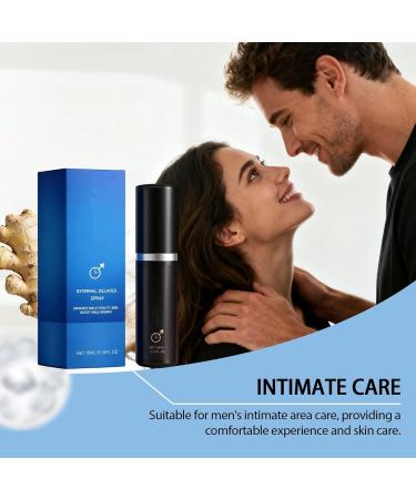 Spray Retardateur Doux pour Hommes - Soin Intime Quotidien Non Irritant Booste nergie et Confort - Buy Online on GoSupps.com