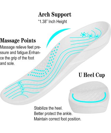 ADAX Men's Orthotic Plantar Fasciitis Slippers - High Arch Support, Pain Relief House Shoes for Heel & Flat Feet - Dark Grey (11-11.5) - Buy Online on GoSupps.com