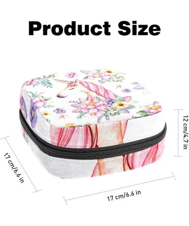 GIAPB Period Bag - Sanitary Napkin Storage & Travel Makeup Pouch - Buy Online on GoSupps.com