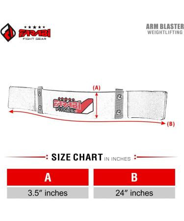 Farabi Sports Fitness Weightlifting Arm Blaster - Biceps Isolator Gym Support Straps Wraps in Blue | Ultimate Muscle Training Equipment - Buy Online on GoSupps.com