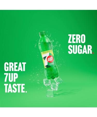 7UP Zero 500 ml (lot de 24) - Buy Online on GoSupps.com