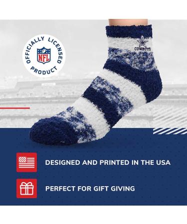 NFL Dallas Cowboys Women's Cozy Soft Sleep Socks - Navy | One Size - Buy Online on GoSupps.com